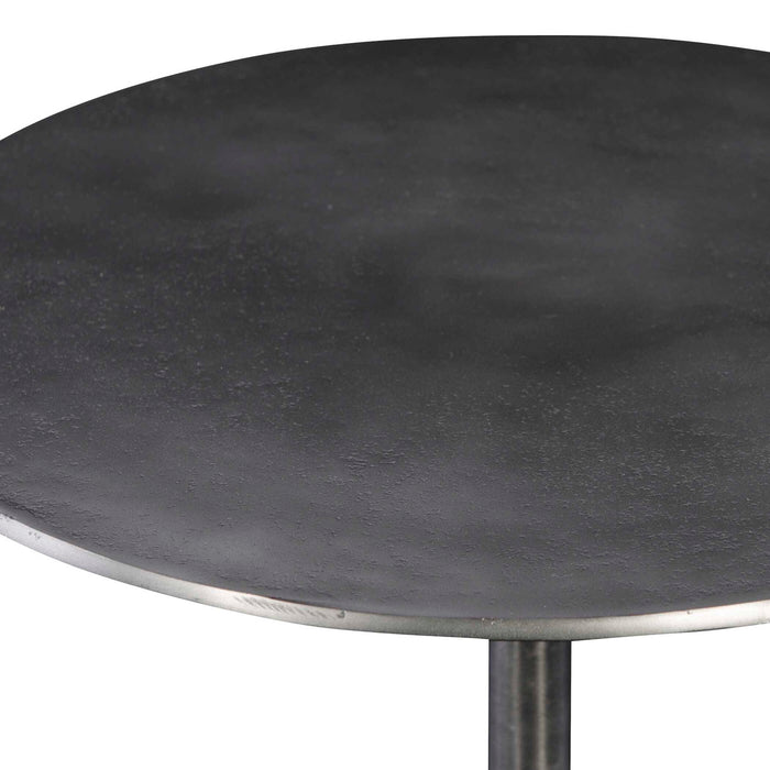 Beacon - Industrial Accent Table - Black