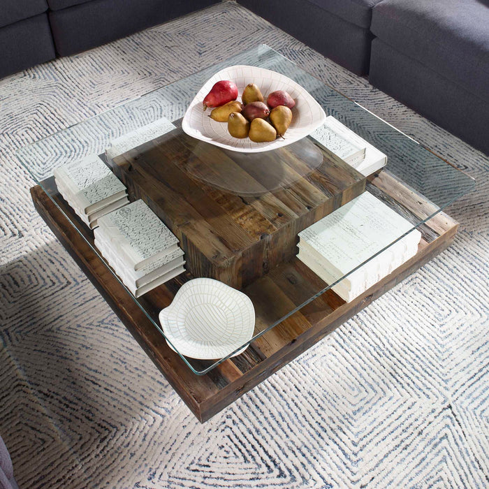 Jonah - Coffee Table - Brown / Woodtone