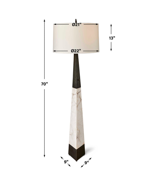 Trian - Floor Lamp - Bronze