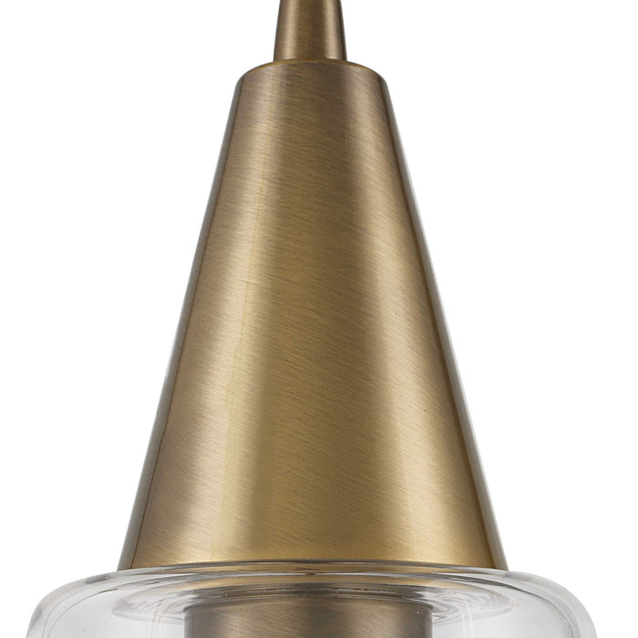 Eichler - 1 Light Mini Pendant - Antique Brass