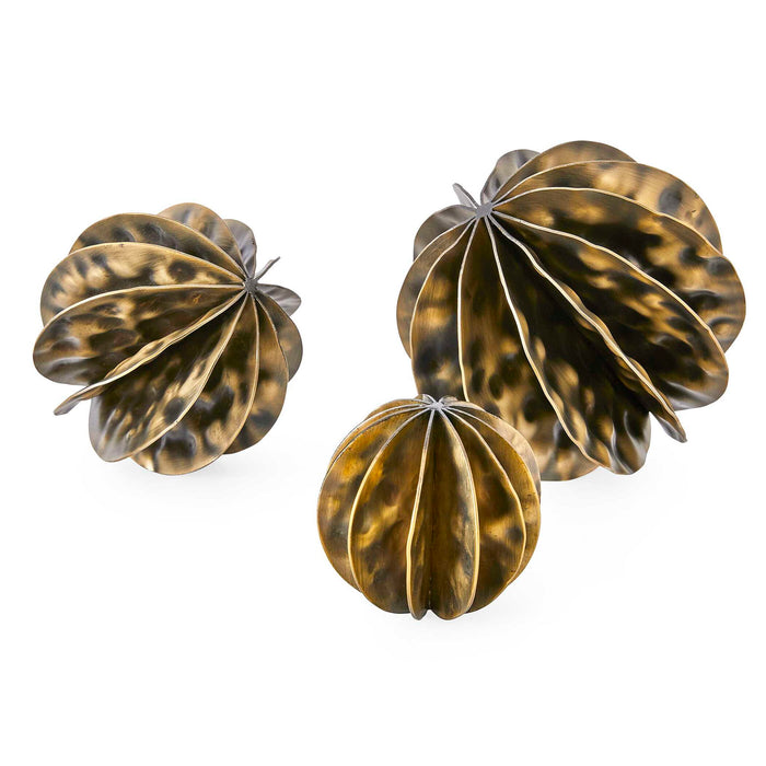 Roundelay - Sculptures (Set of 3) - Brass