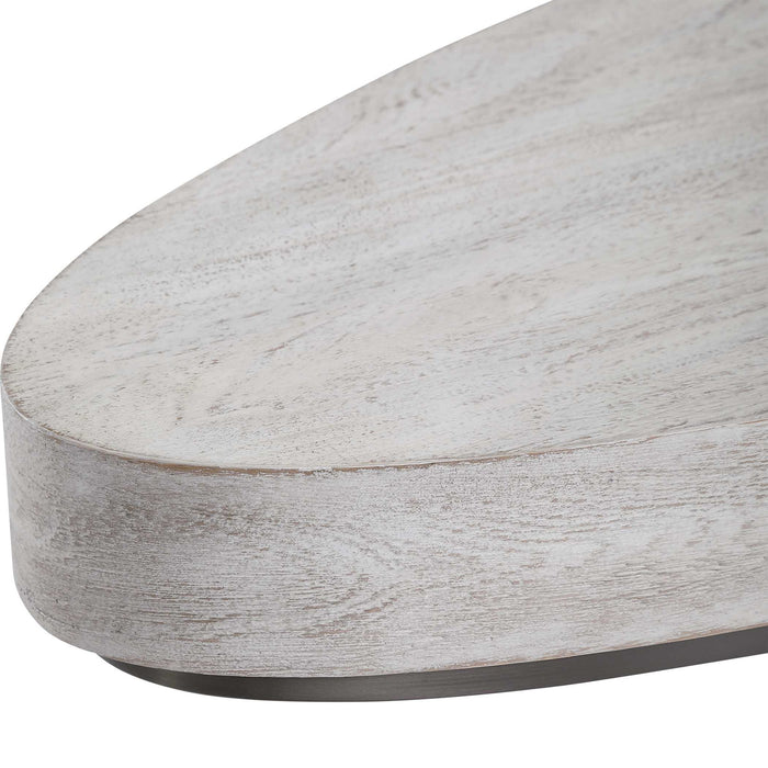 Ovoid - Console Table - Scrubbed Elm