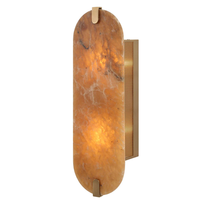 Lustrous - 2 Light Sconce - Smoky Alabaster