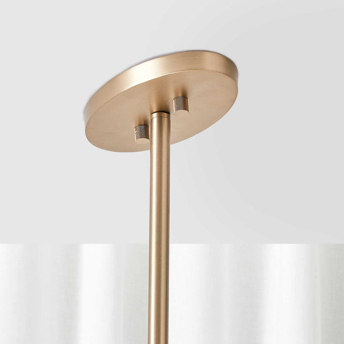 Seeded Shield - 8 Light Chandelier