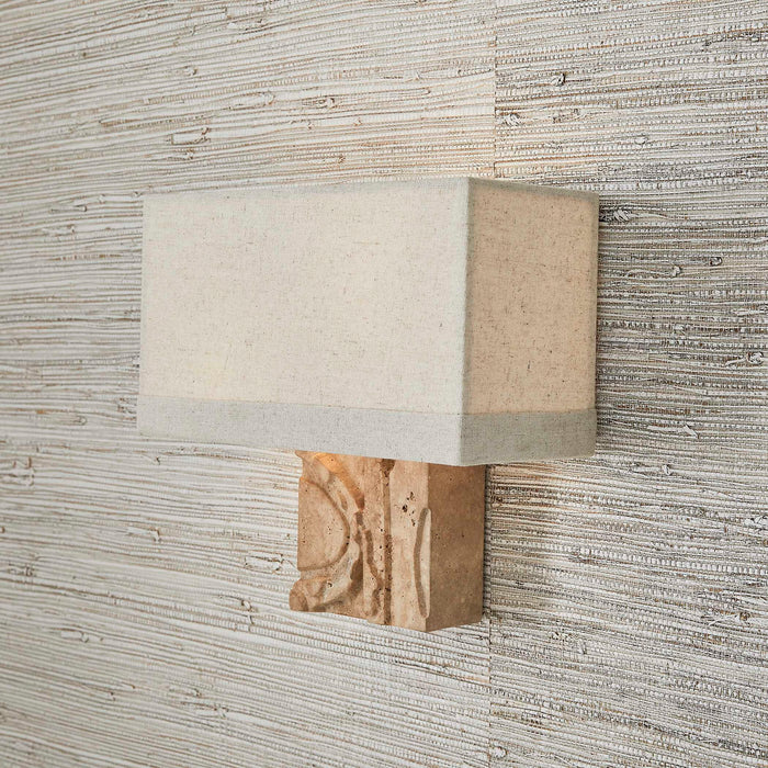 Icon - 2 Light Sconce - White