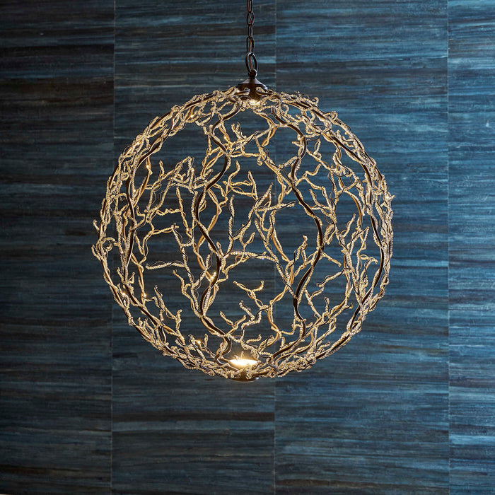 Astrid - 2 Light Led Pendant - Bronze