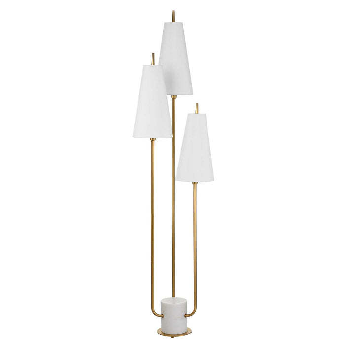 Elle - Floor Lamp - Brass / Gold