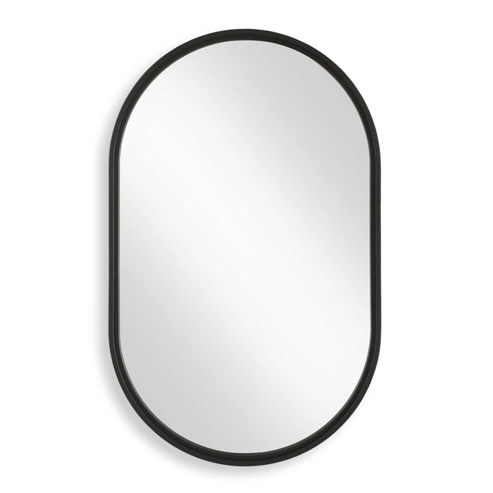 Iron Frame Mirror - Satin Black