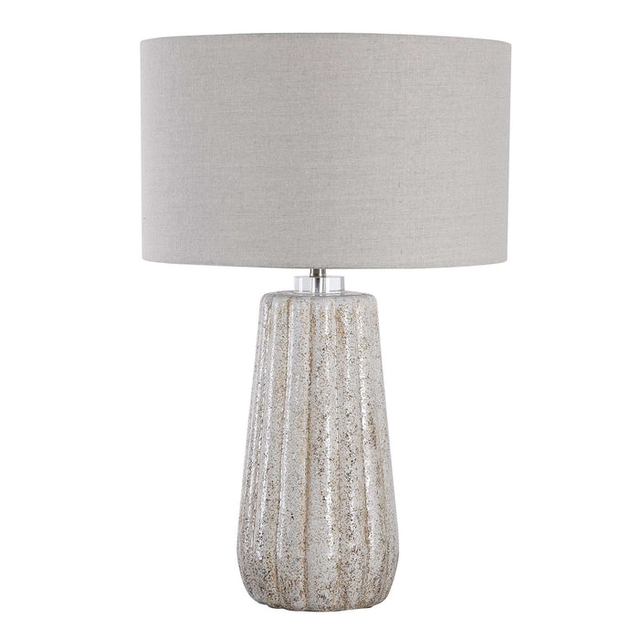 Pikes - Table Lamp - Stone-Ivory