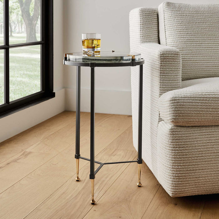 Ice - Block Accent Table - Round