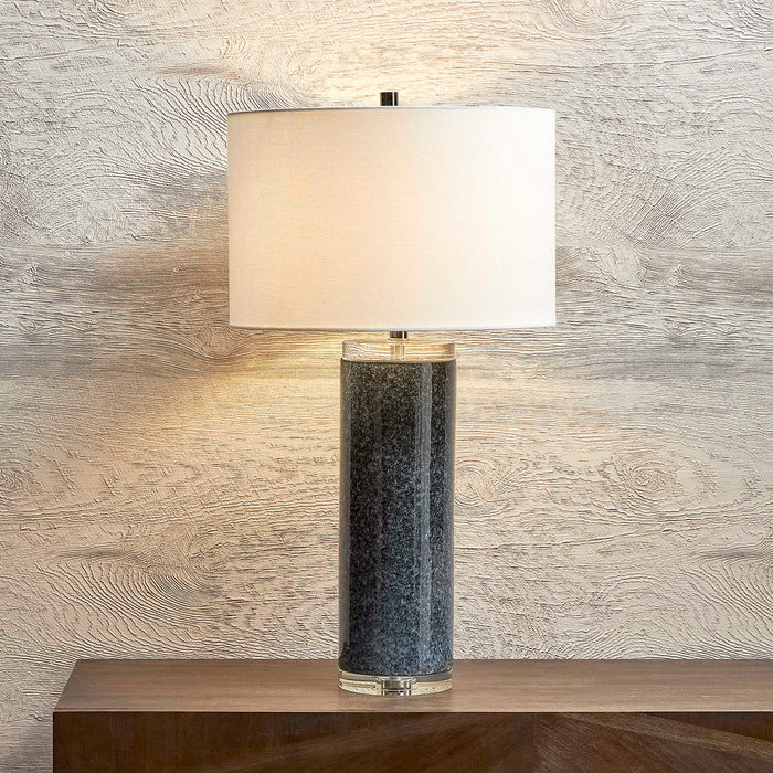 Midnight - Landscape Table Lamp - Black / Gray