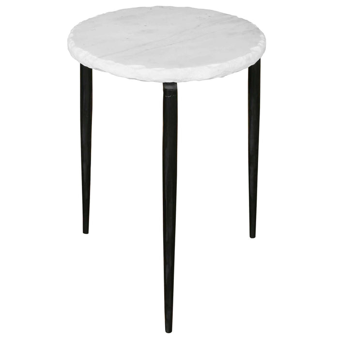 Zoey - Accent Table - Black / White