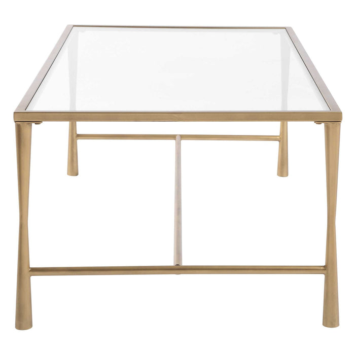 Accent Coffee Table - Antique Gold