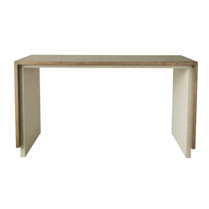 Magic Keys - Console Table - Light Brown / White