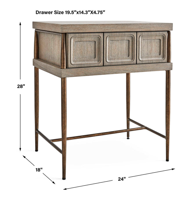 Brazil - Side Table - Bronze / Brown