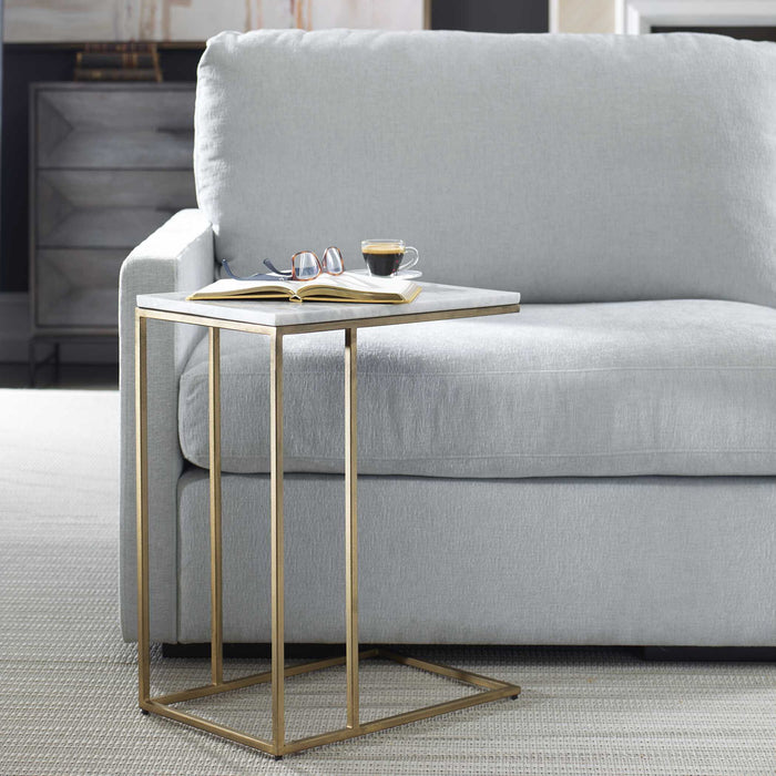 Accent Table - White