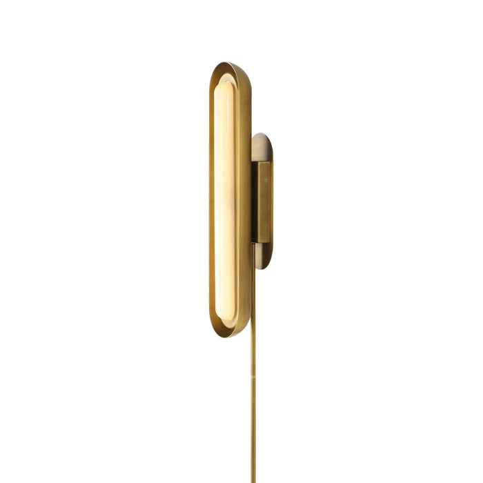 Dot Dash - 1 Light Sconce - Brass
