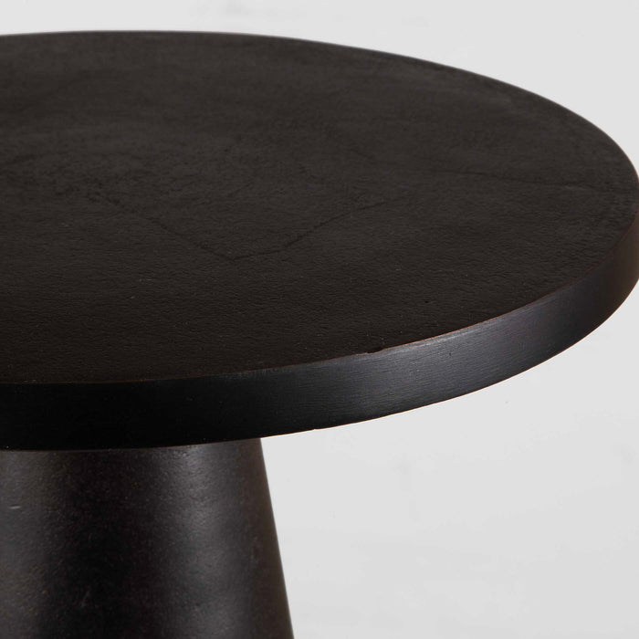 Metal Accent Table - Black