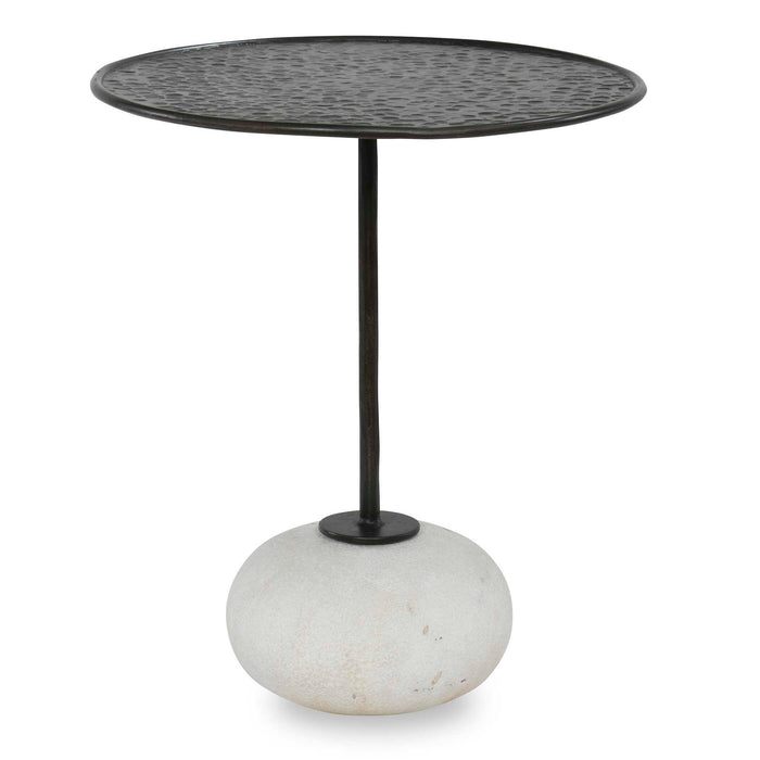Button Up - Accent Table - Bronze