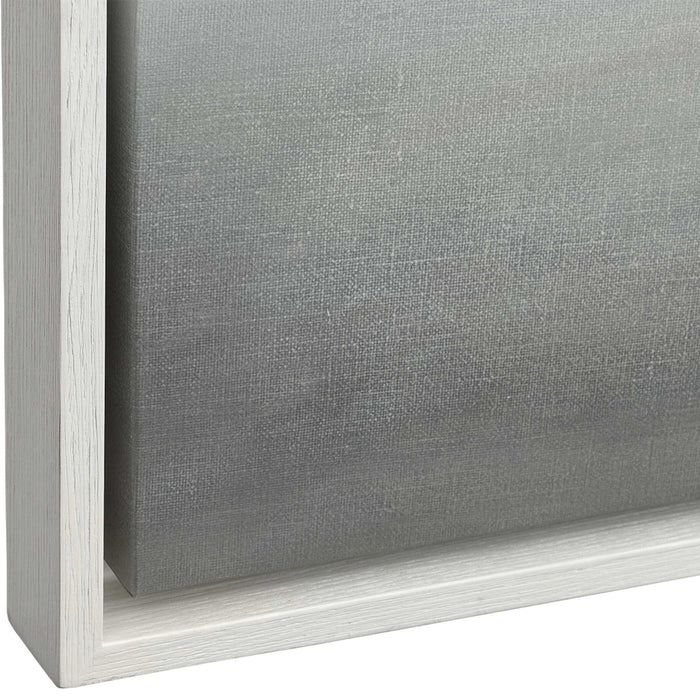 Aurora - Framed Canvas - Blue / Green / White