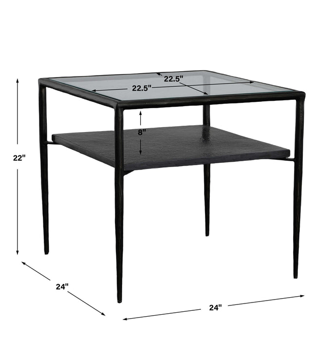 Collectors - End Table - Black