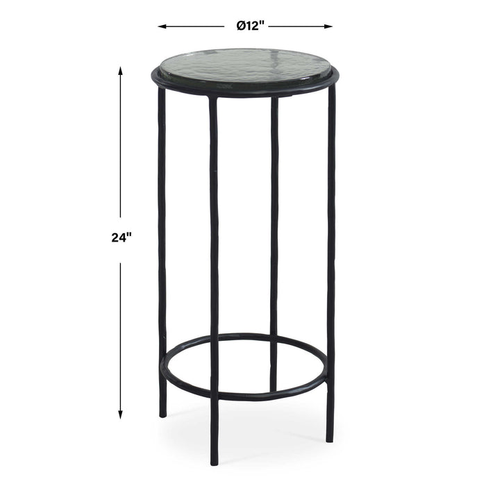 24" Accent Table - Black