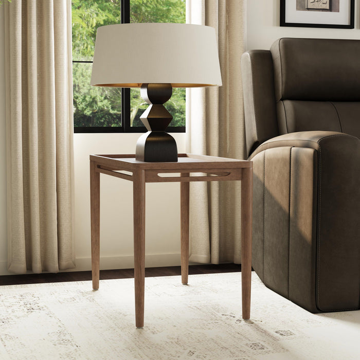 Verona - End Table - Dark Brown