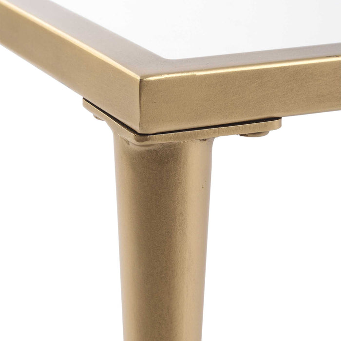 Accent Coffee Table - Antique Gold