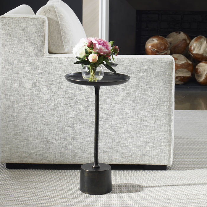 23.2" Accent Table - Black