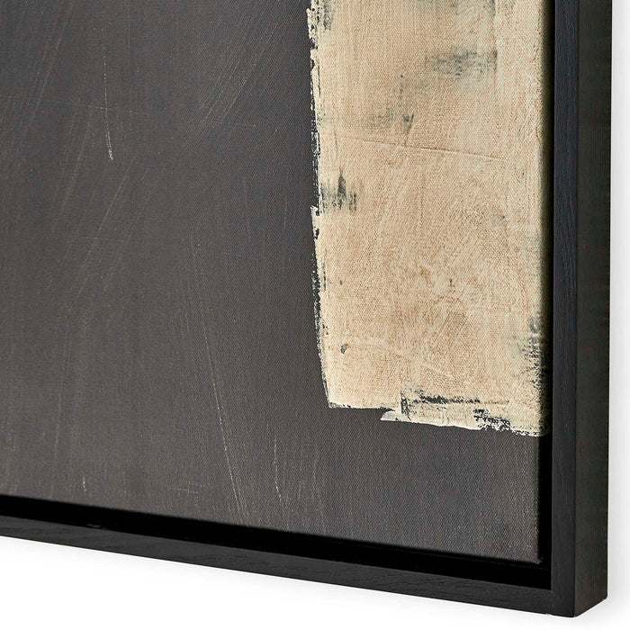 Transformation - Framed Canvases (Set of 2) - Black / Brown / Gray