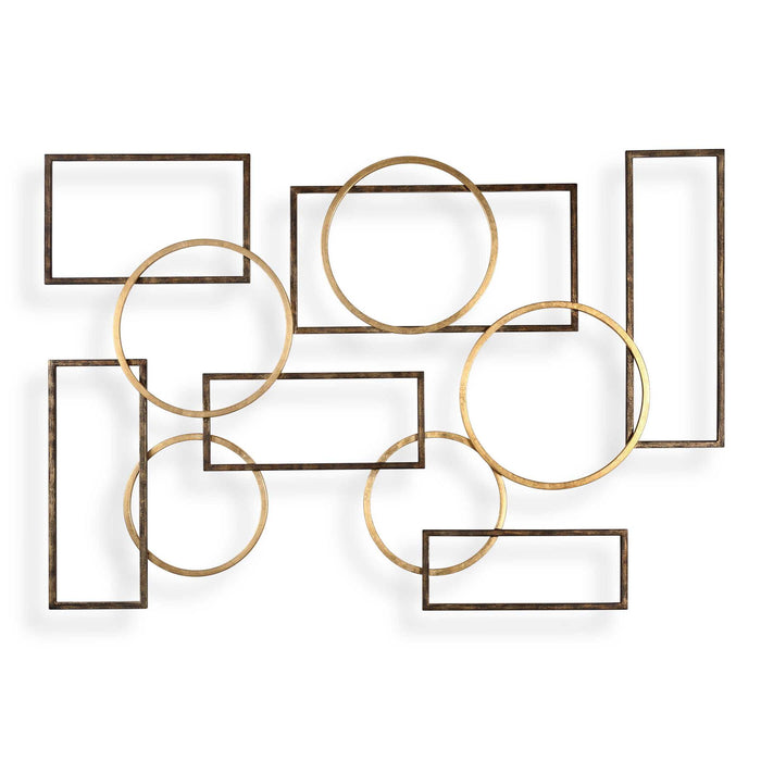 Elias - Wall Art - Bronze And Gold