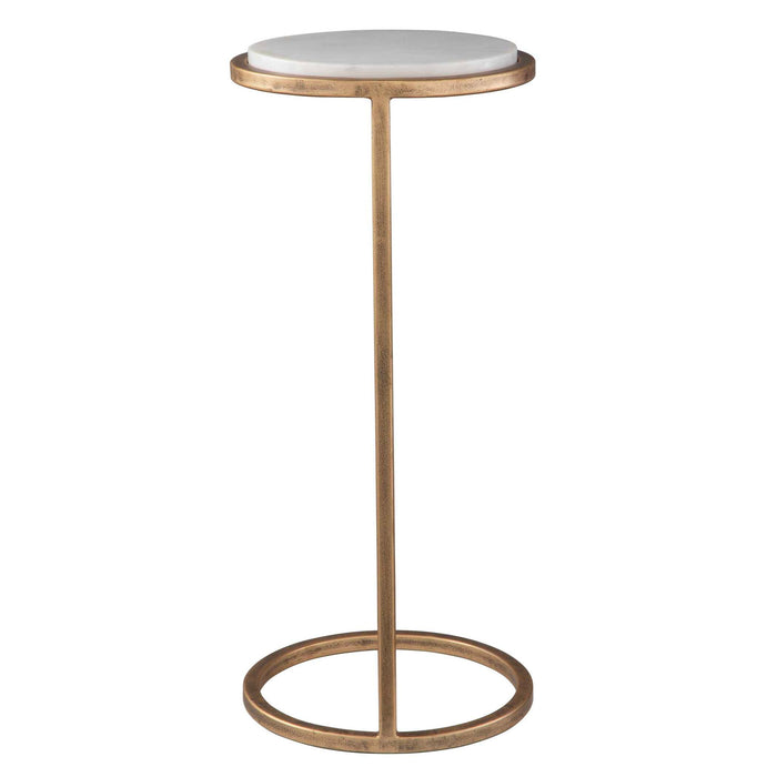 23.5" Accent Table - Gold