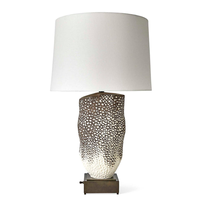 Moonscape - Table Lamp - Bronze / White