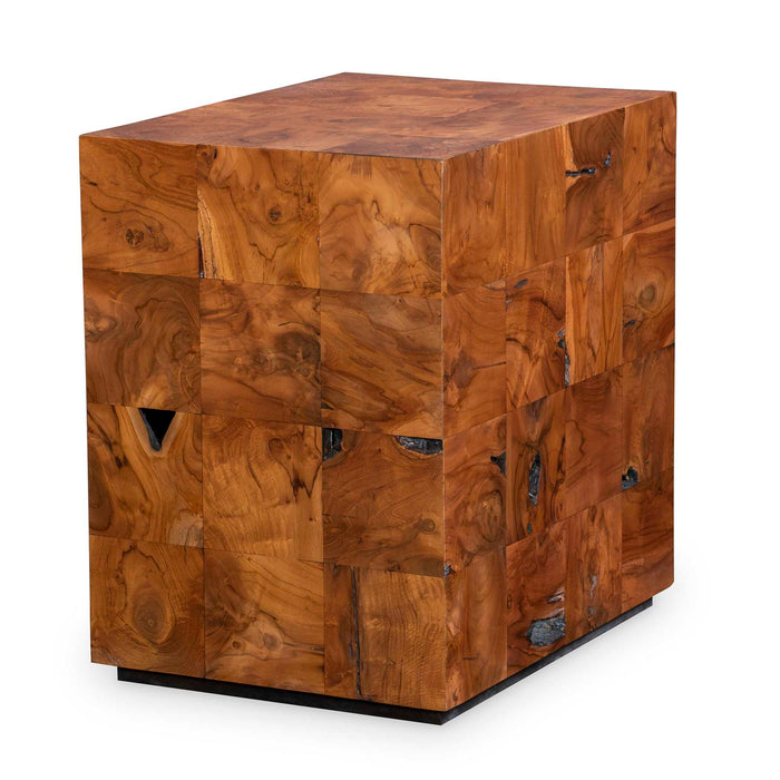 Teak Tac Toe - End Table