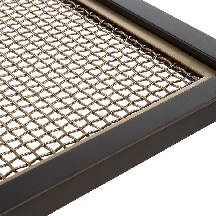 It's A Mesh - Side Table - Bronze