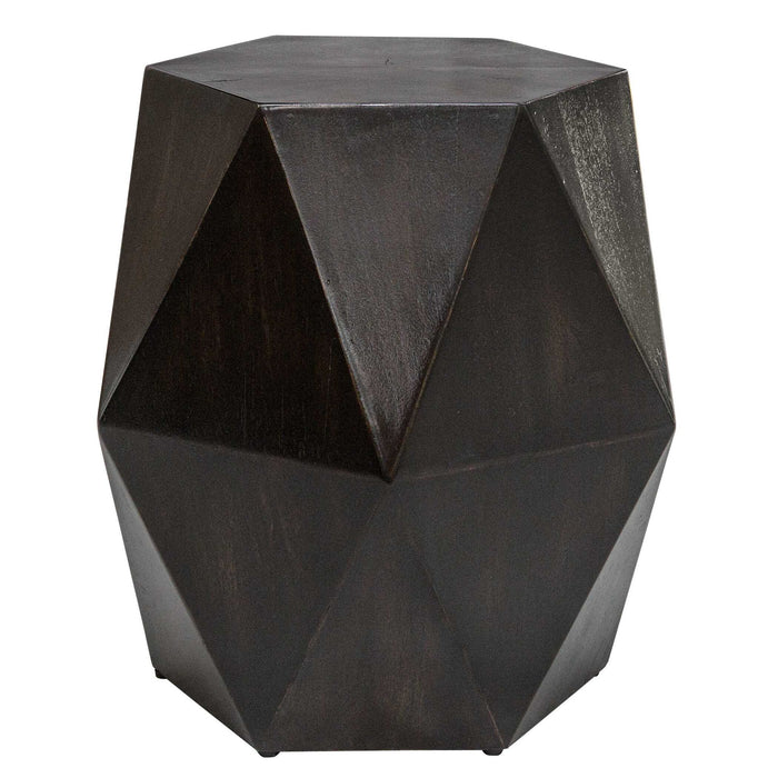 Volker - Black Geometric Accent Table