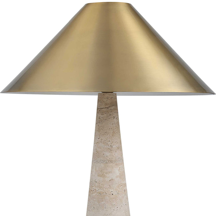Under Cover - Table Lamp - Brass / Beige / Gold