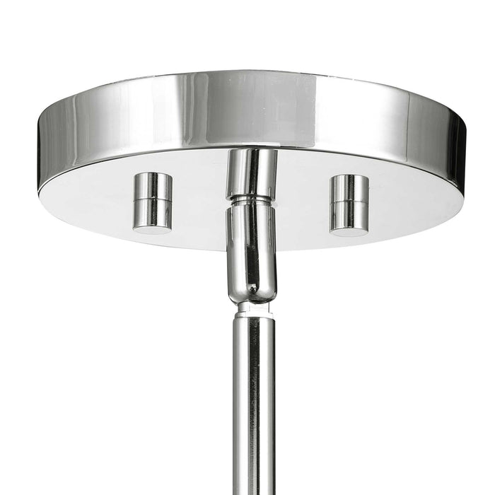 Crystal Ingot - 12 Light Pendant - Nickel / Silver