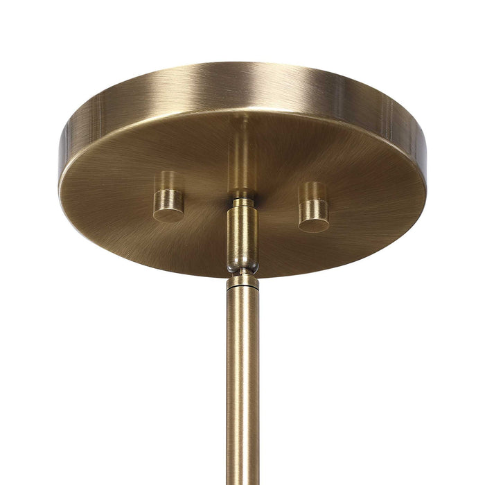 Interlink - 6 Light Pendant - Brass