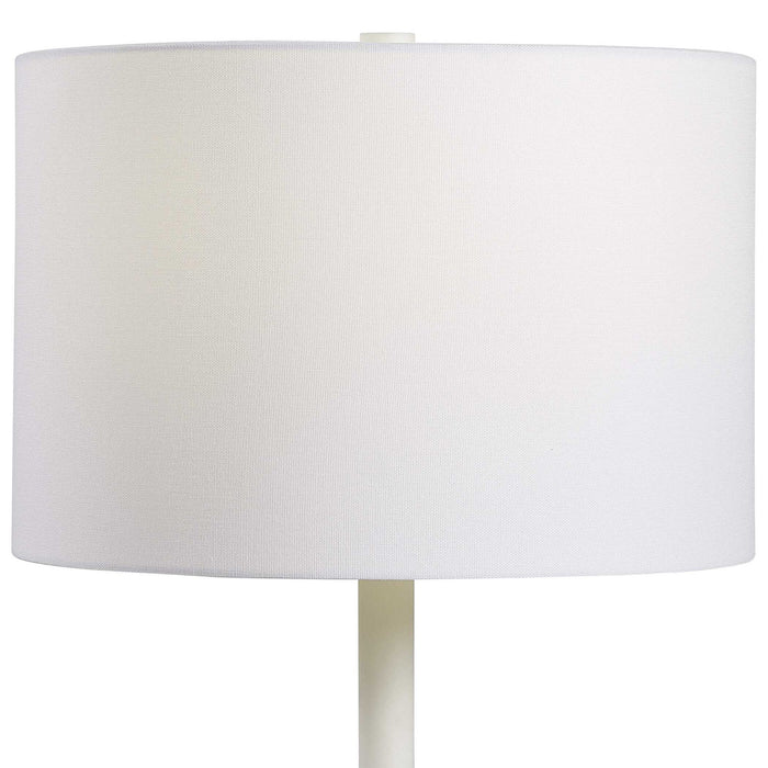 Tanali - Modern Table Lamp - White & Gray