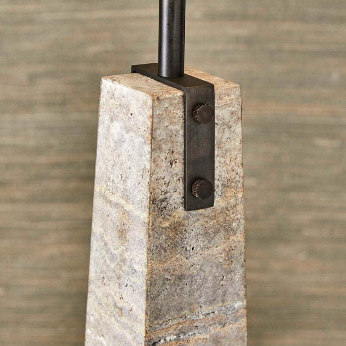 Forged Beacon - Floor Lamp - Brown / Gray