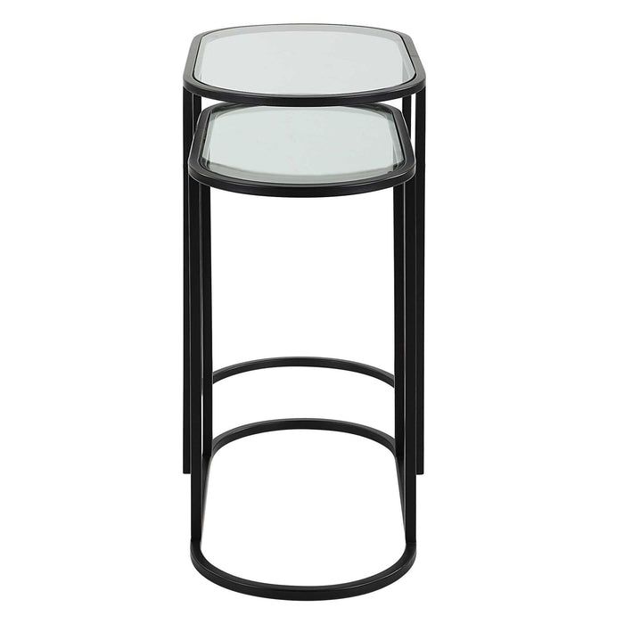 Accent Nesting Tables (Set of 2) - Black