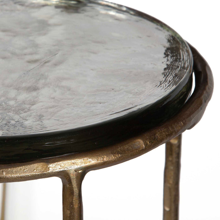 24" Accent Table - Gold