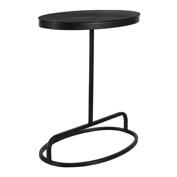 Accent Table - Aged Black