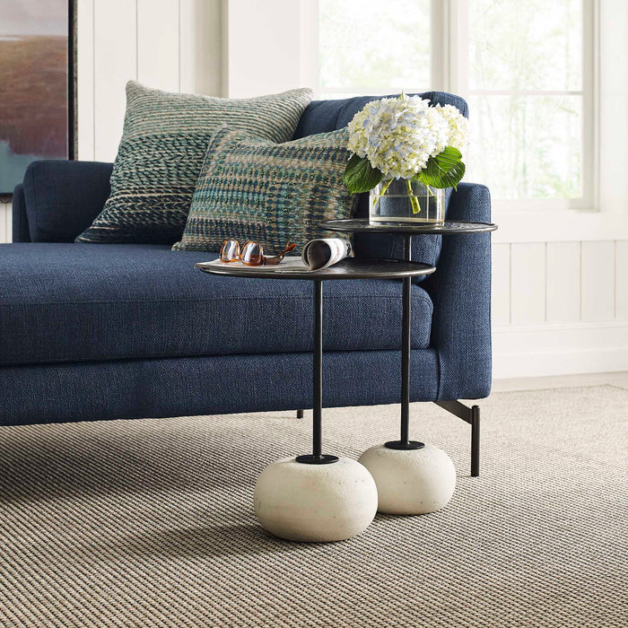 Button Up - Accent Table - Bronze