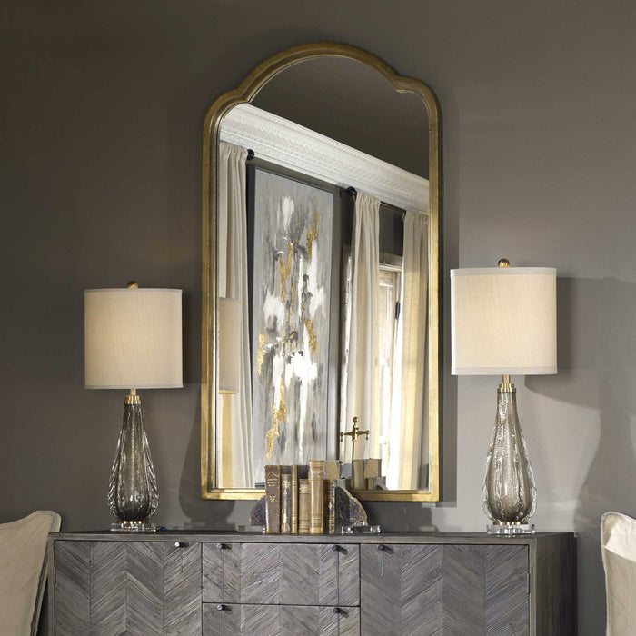Jolene - Arch Mirror - Gold