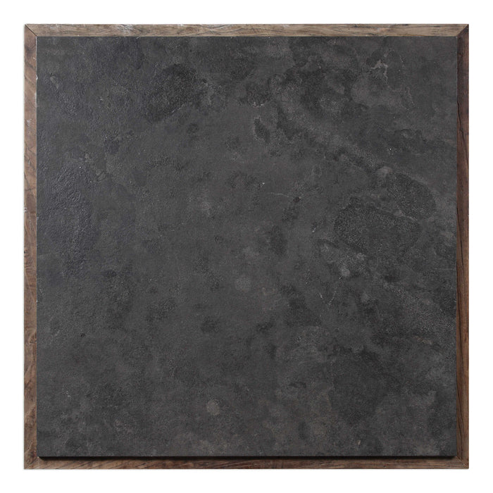 Malia - Coffee Table - Gray / Woodtone