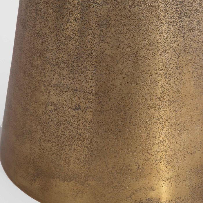 Accent Table - Antique Brass