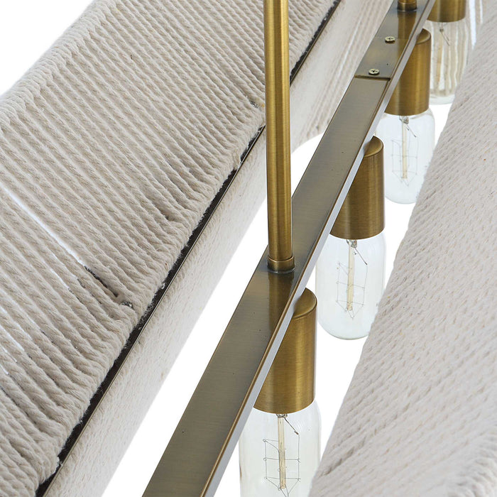 Highly Strung - 5 Light Linear Pendant