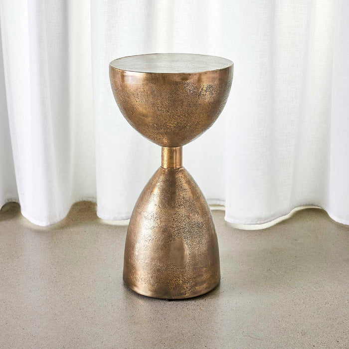 Coup - Side Table - Brass